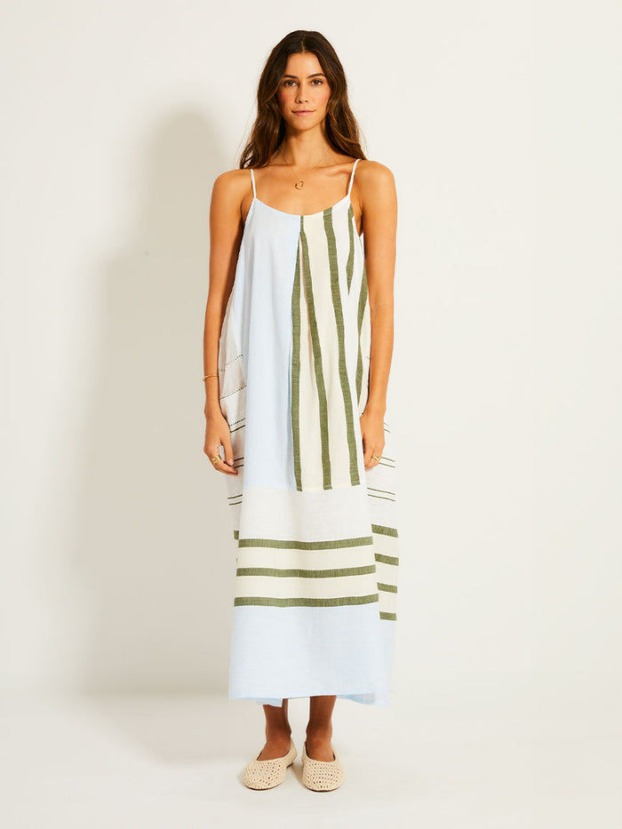 lemlem NIA | Slip Dress Entoto Sage