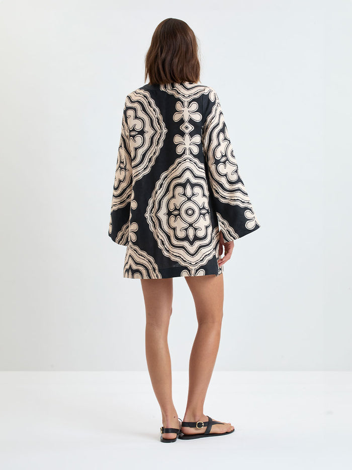Lemlem RAEY | Column Dress Niku Black