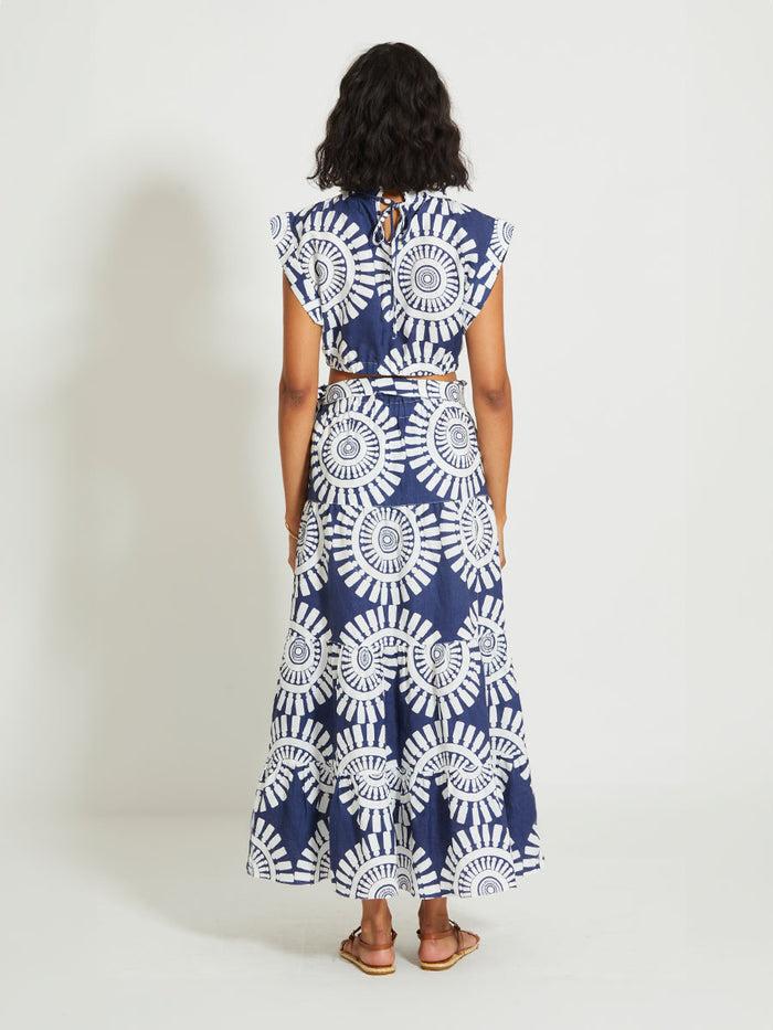 Lemlem SANAA | Skirt Zeina Navy