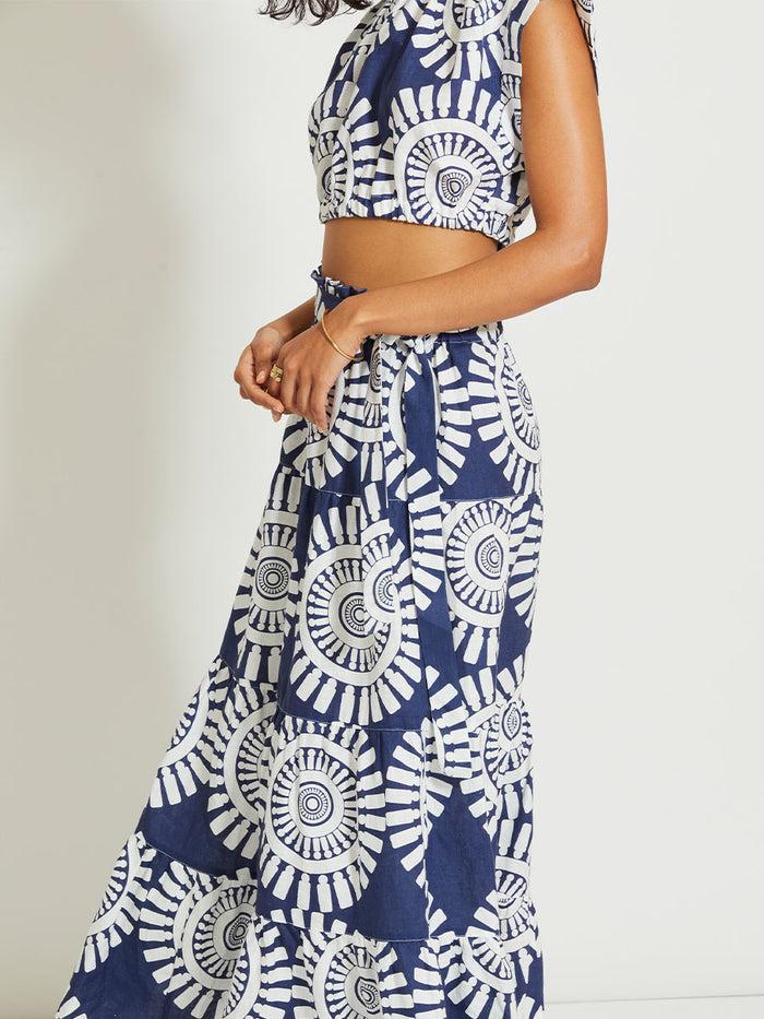 Lemlem SANAA | Skirt Zeina Navy