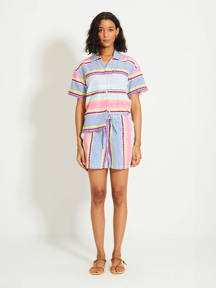 lemlem TUULI | Cabana Shirt Cirq Citrus