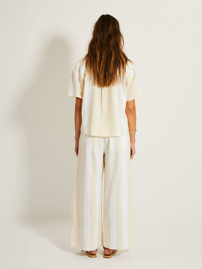 Lemlem TUULI | Cabana Shirt Debre Cream