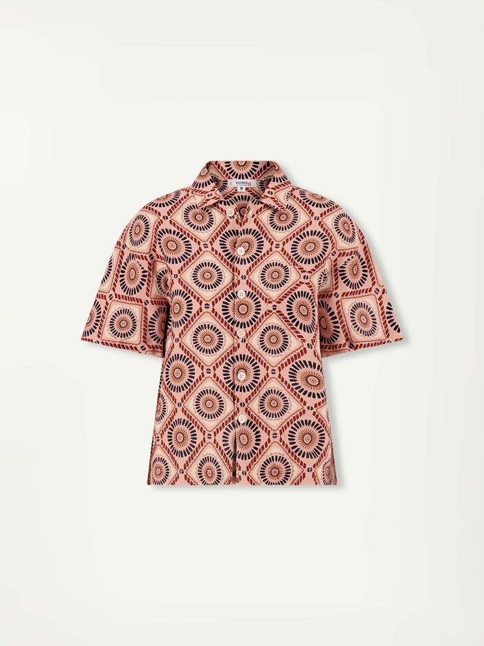 Lemlem TUULI | Cabana Shirt Fozia Rose