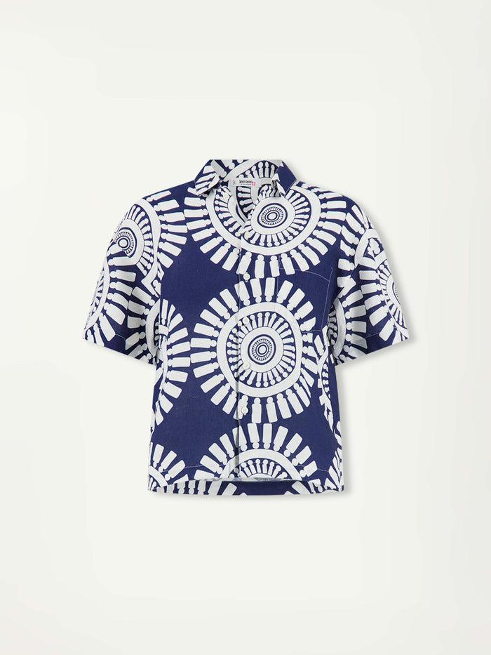 Lemlem TUULI | Cabana Shirt Zeina Navy