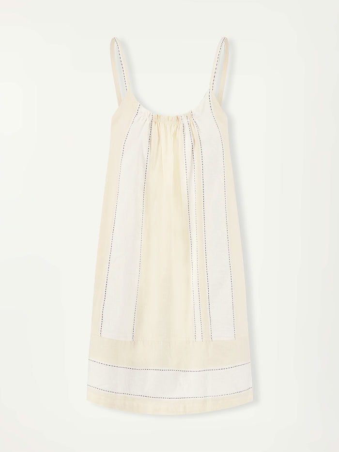 Lemlem ZINA | Swing Dress Debre Cream