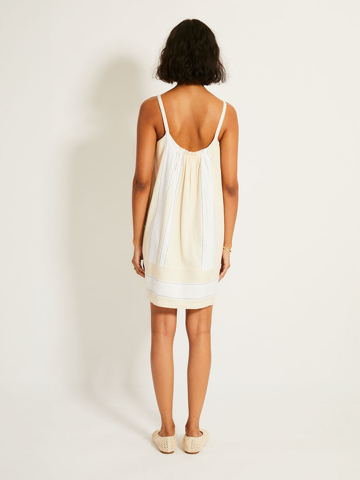 Lemlem ZINA | Swing Dress Debre Cream