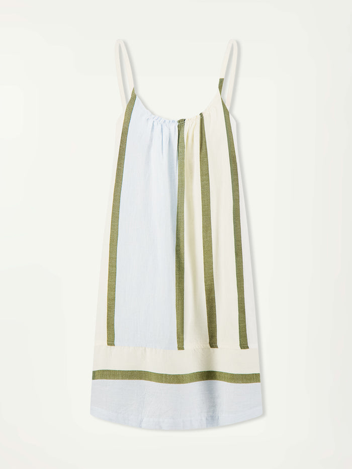 Lemlem ZINA | Swing Dress Entoto Sage