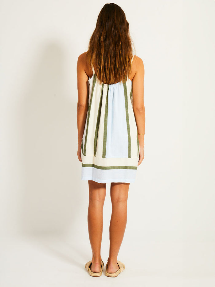 Lemlem ZINA | Swing Dress Entoto Sage