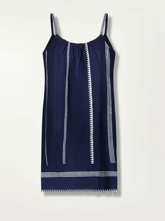 Lemlem ZINA | Swing Dress Nunu Navy