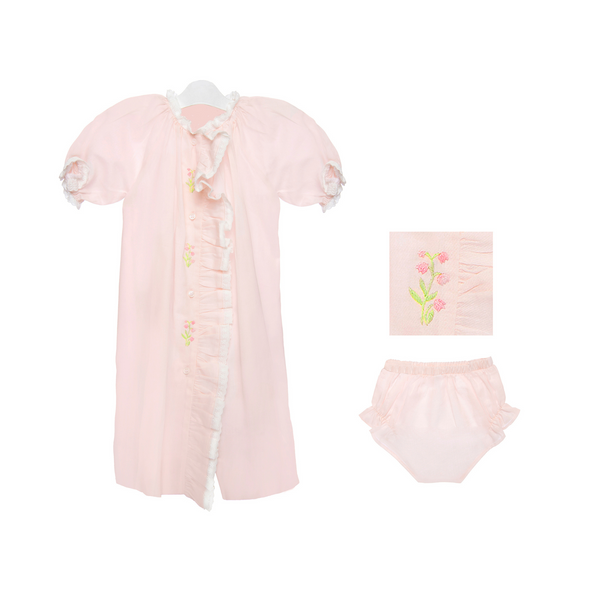 lenora BABY ABIGAIL COTTON DAYGOWN