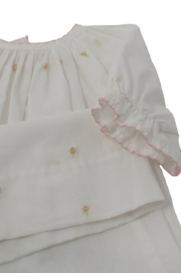 Lenora BABY AVA ROSE COTTON DAYGOWN