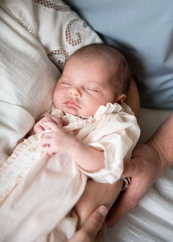 Lenora BABY EYELET COTTON DAYGOWN
