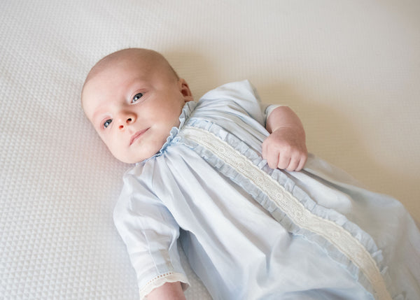 Lenora BABY EYELET COTTON DAYGOWN