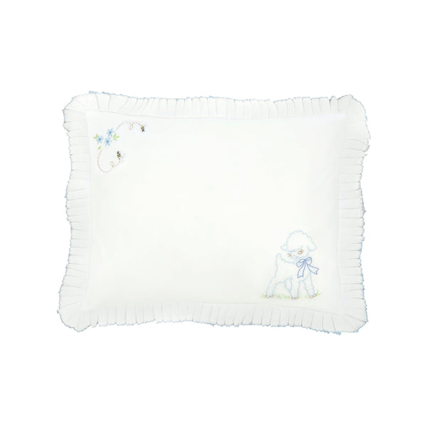 Lenora BABY LAMB & BEE COTTON PILLOW SHAM