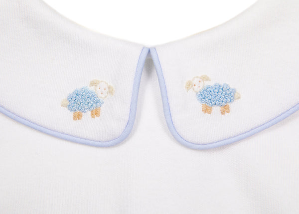 Lenora BABY LITTLE BO PEEP COTTON KNIT FOOTIE