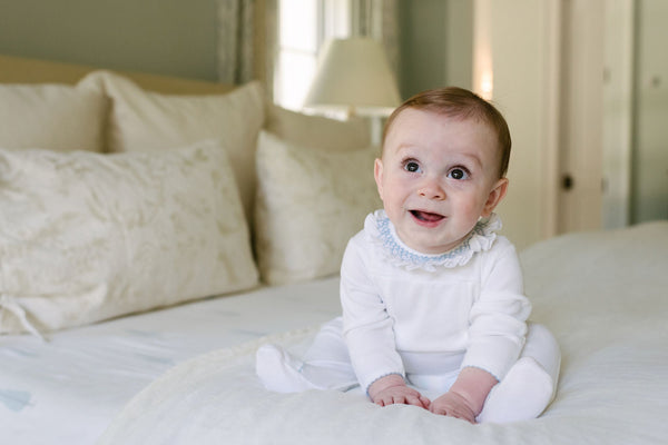 Lenora BABY LUCY & MAX COTTON KNIT FOOTIE
