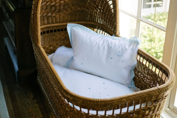 Lenora BABY OVER THE MOON COTTON STROLLER BLANKET