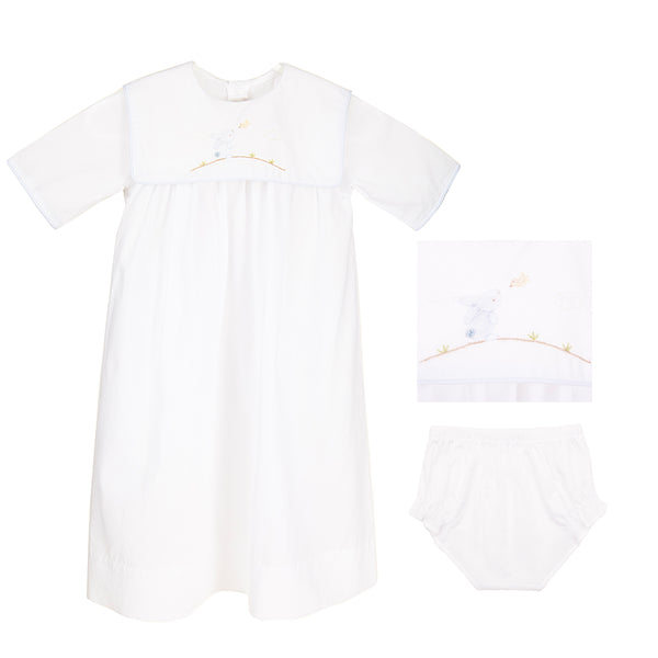 Lenora BABY SAILOR BUNNY COTTON DAYGOWN
