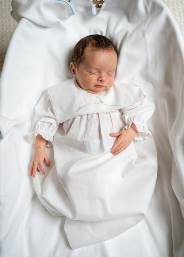 Lenora BABY SAILOR BUNNY COTTON DAYGOWN