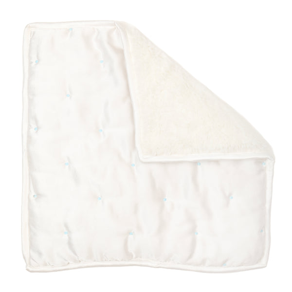 Lenora BABY SATIN FUR BLANKET