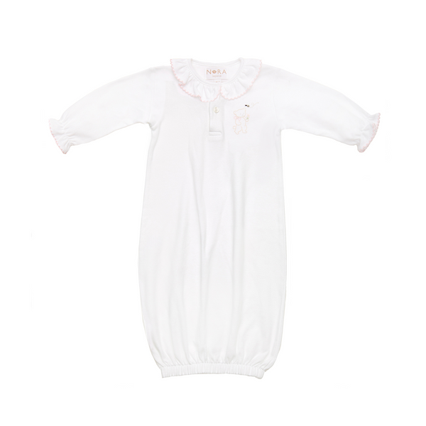 Lenora BABY TEDDY BEAR COTTON KNIT SACK