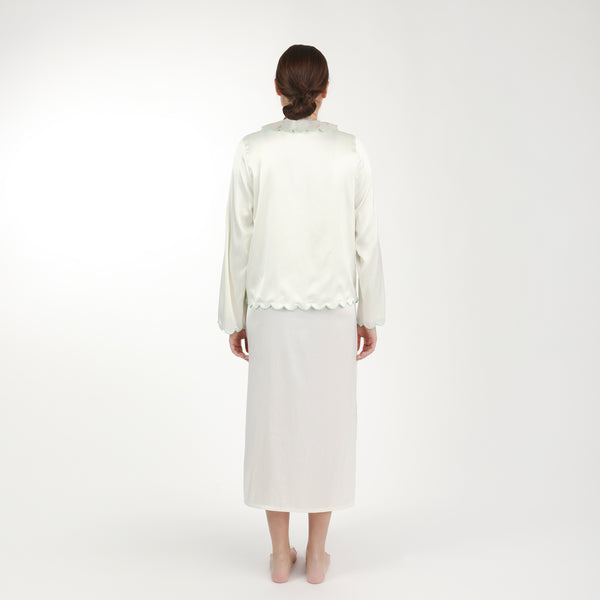 Lenora BIRDIE SATIN BEDJACKET
