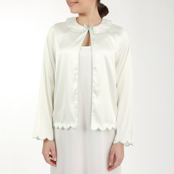 Lenora BIRDIE SATIN BEDJACKET