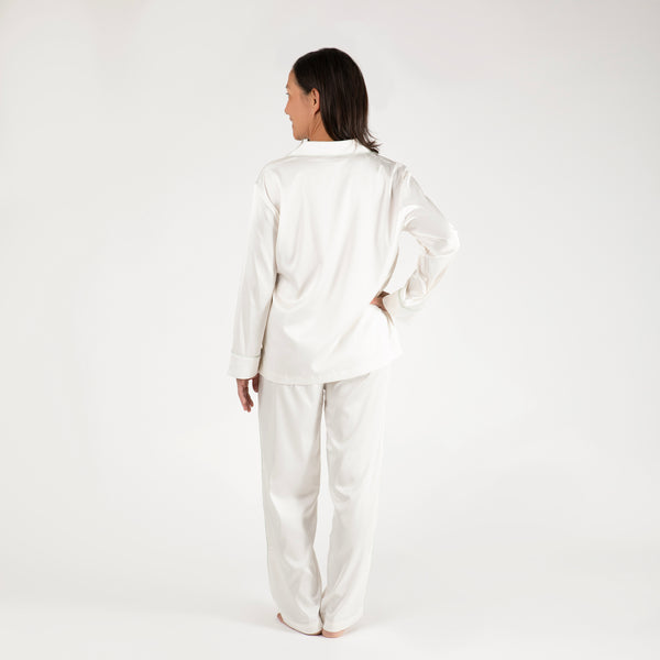 Lenora BIRDIE SATIN LONG PAJAMAS