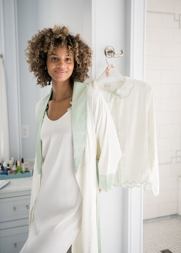 Lenora BIRDIE SATIN NIGHTGOWN
