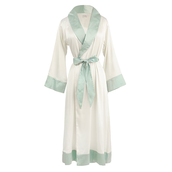 lenora BIRDIE SATIN ROBE