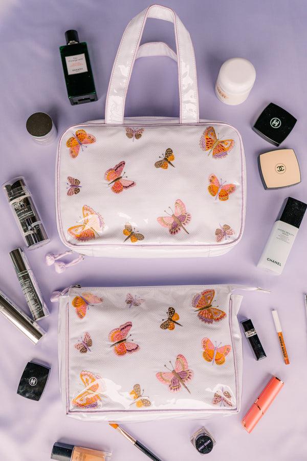 Lenora BUTTERFLY HANGING COSMETIC BAG