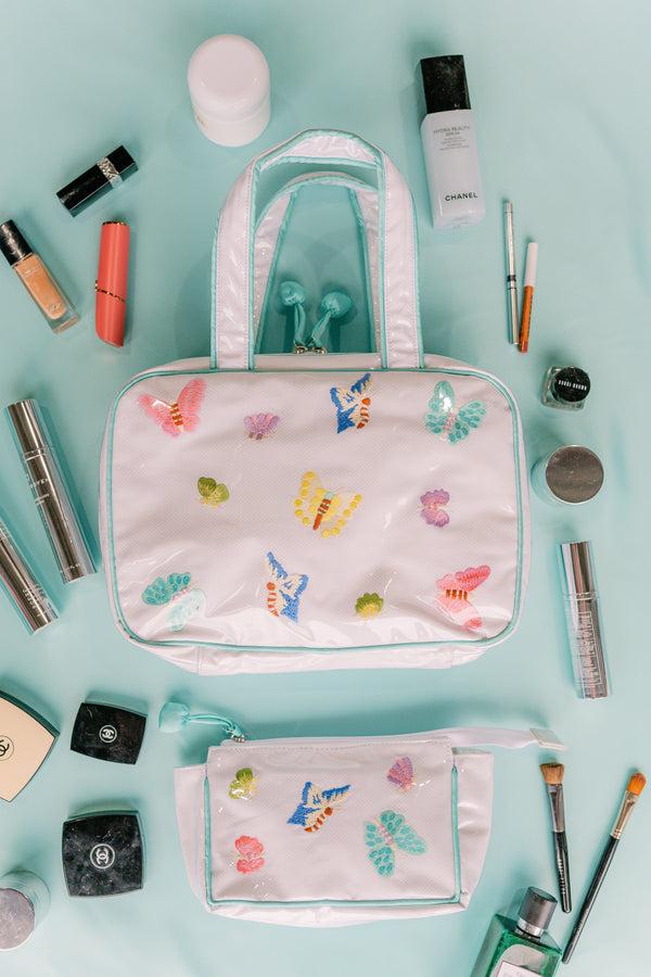 Lenora BUTTERFLY HANGING COSMETIC BAG