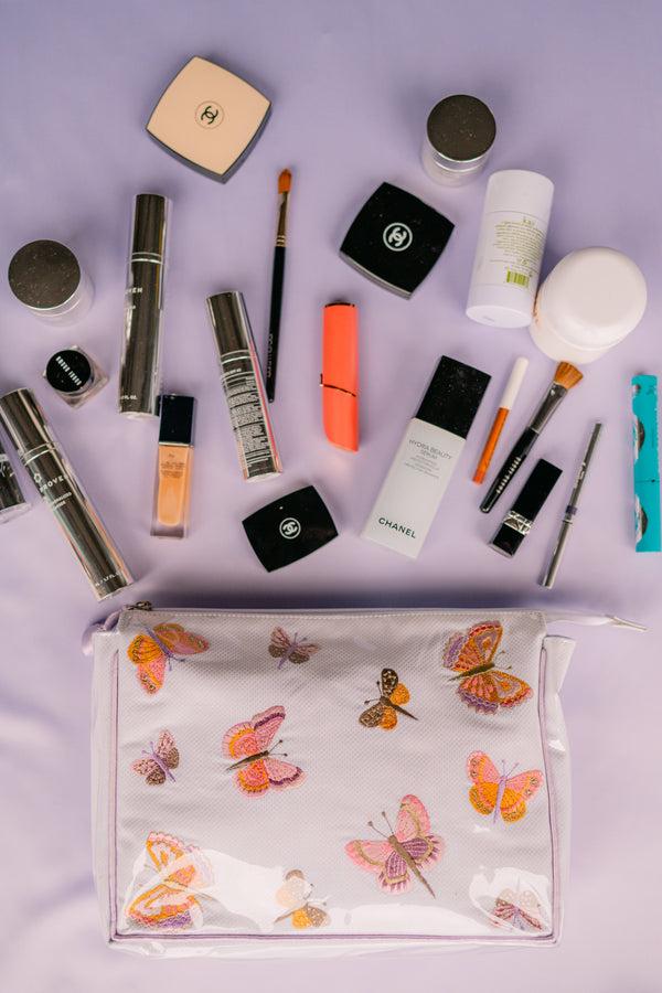 Lenora BUTTERFLY LARGE MAKEUP BAG