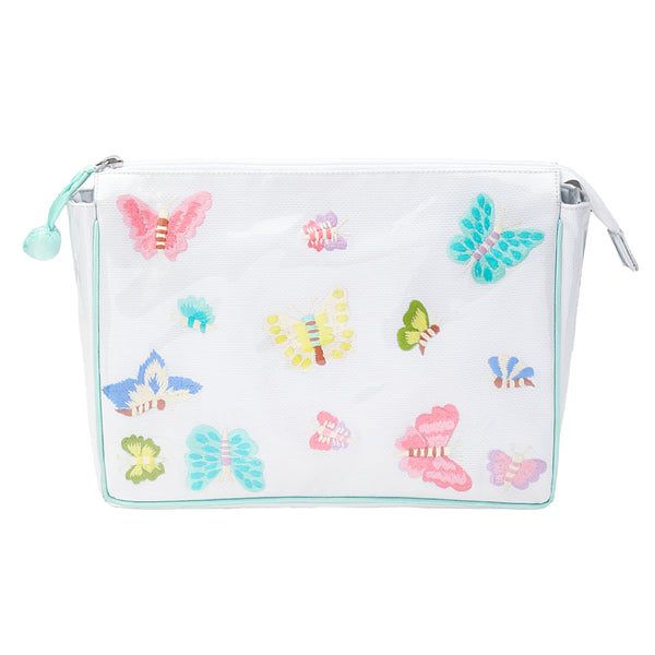 lenora BUTTERFLY LARGE MAKEUP BAG