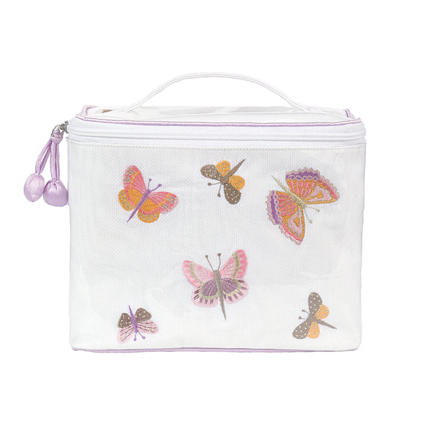 Lenora BUTTERFLY TRAIN CASE