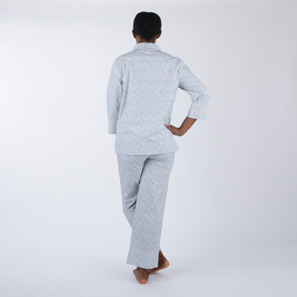 Lenora CLASSIC COTTON PAJAMAS IN FRENCH FLORAL