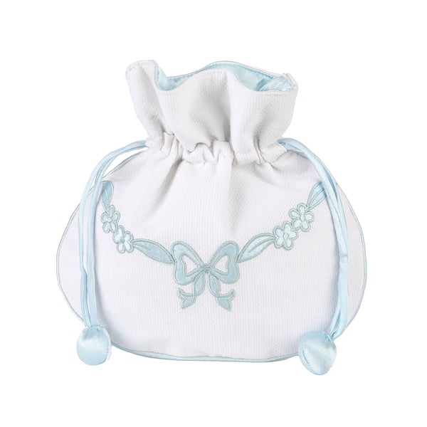 Lenora FLORAL BOW JEWELRY POUCH