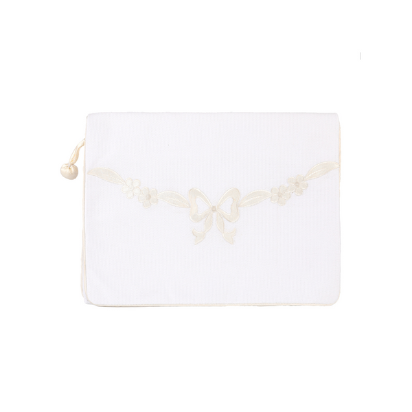 lenora FLORAL BOW LINGERIE ENVELOPE