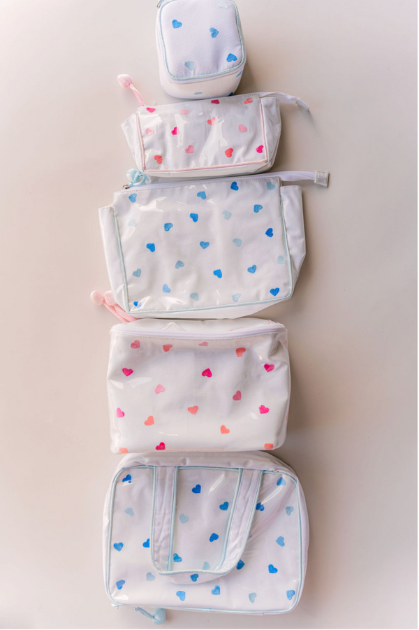 Lenora JOSIE HEART SMALL MAKE UP BAG