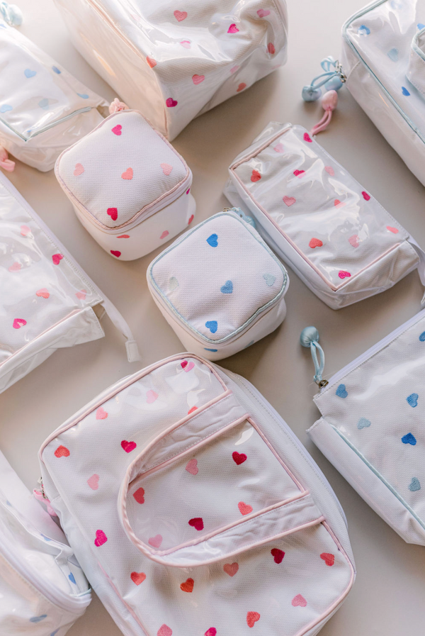 Lenora JOSIE HEART SMALL MAKE UP BAG