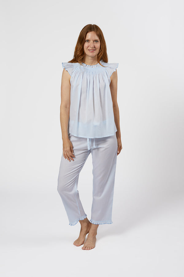 Lenora KATY LONG COTTON PAJAMAS