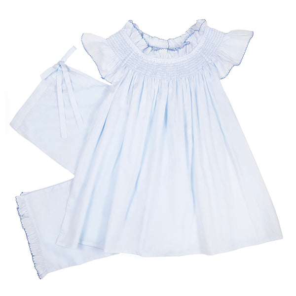 lenora KATY LONG COTTON PAJAMAS