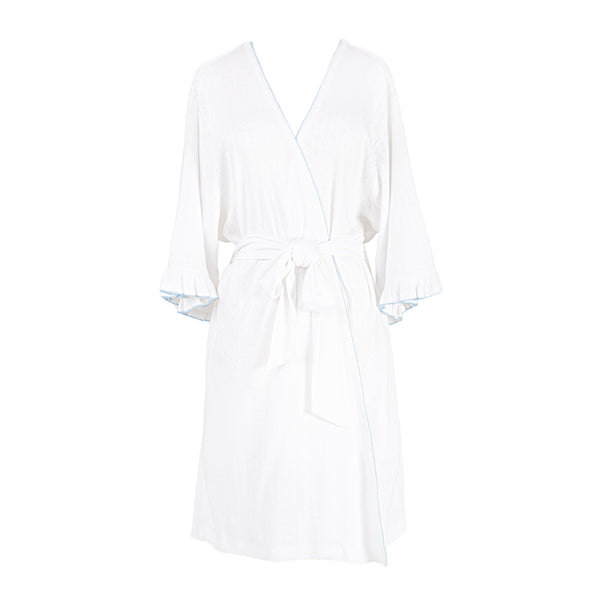lenora LIZA POINTELLE COTTON ROBE