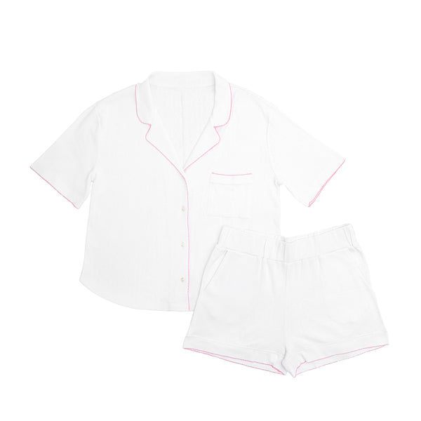 Lenora LIZA POINTELLE COTTON SHORT PAJAMAS