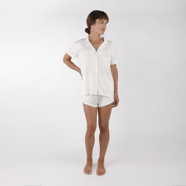 Lenora NORA MODAL KNIT SHORT PAJAMAS