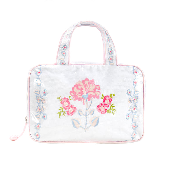 lenora PEONY HANGING COSMETIC BAG