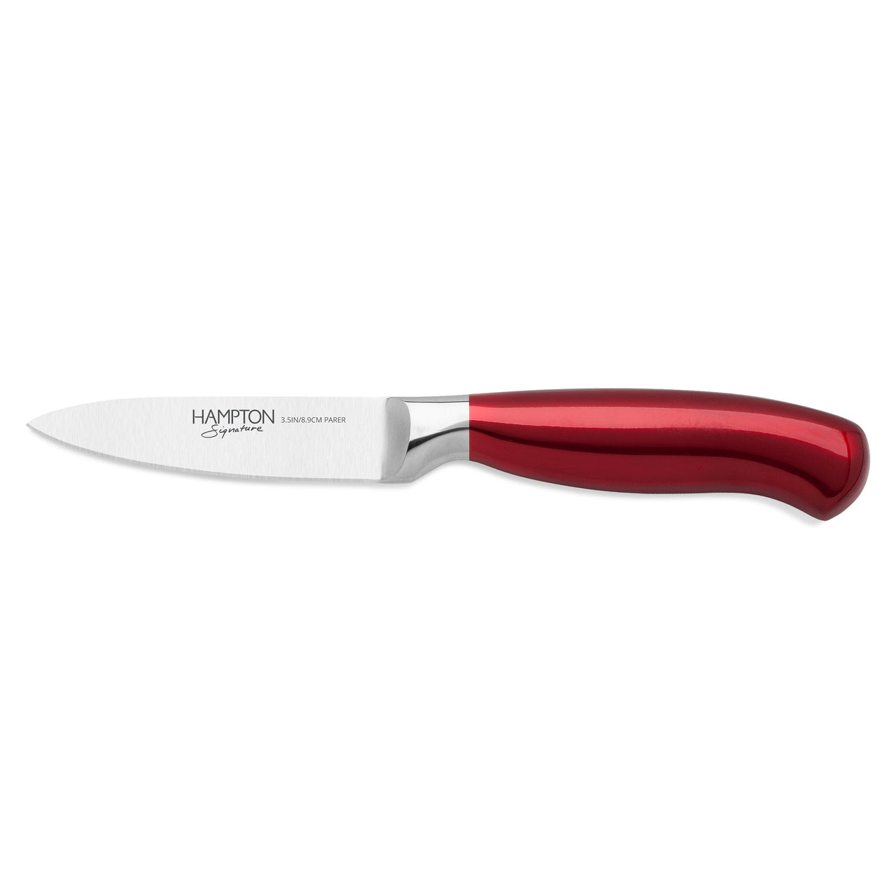 lenox Argentum Red 3.5" Paring Knife with Clear Blade Guard