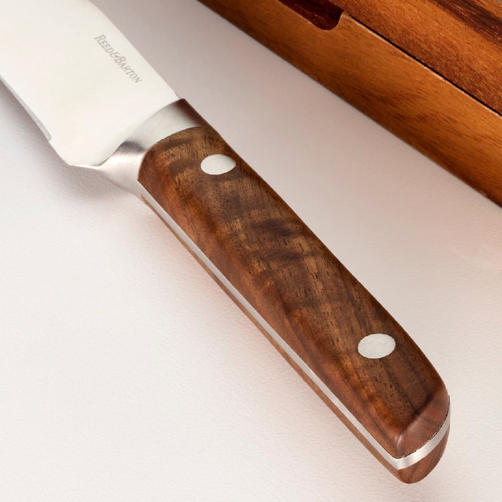 Lenox Asher 5 Piece Steak Knife Set With Storage Box