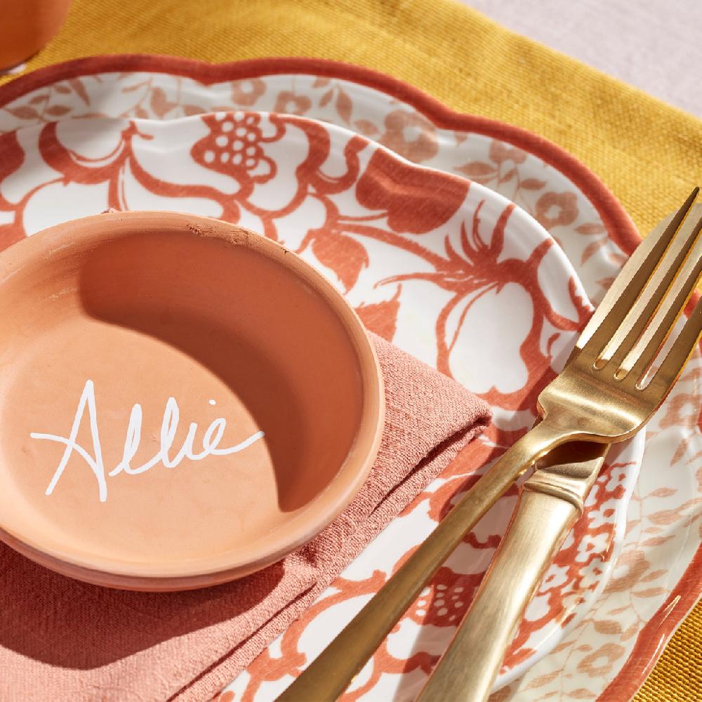 Lenox Butterfly Meadow Cottage Saffron Accent Plates - Set Of 4