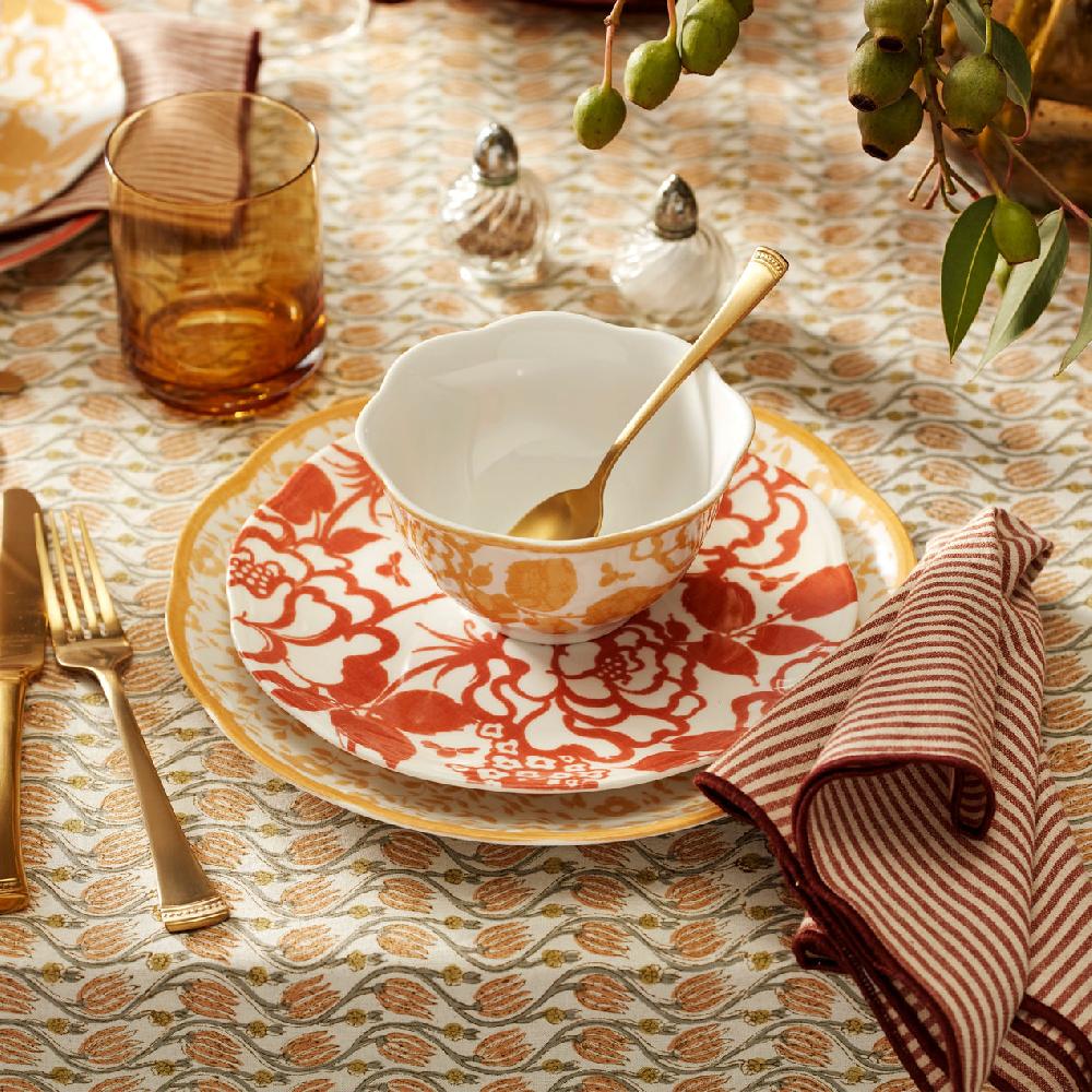 Lenox Butterfly Meadow Cottage Saffron Rice Bowls - Set Of 4